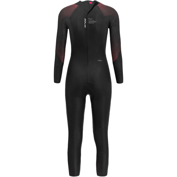 2024 Orca Womens Athlex Float Back Zip Triathlon Wetsuit MN56TT44 - Red Buoyancy